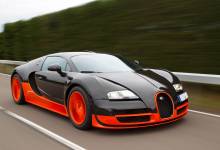 Supercar Bugatti Veyron Supersport, assemblée en Alsace...