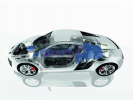 Voiture hybride rechargeable Audi R8 e-tron