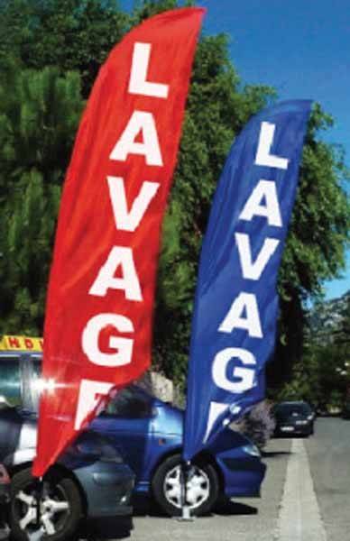 A PA France PLV pour pro de l'automobile Marseille