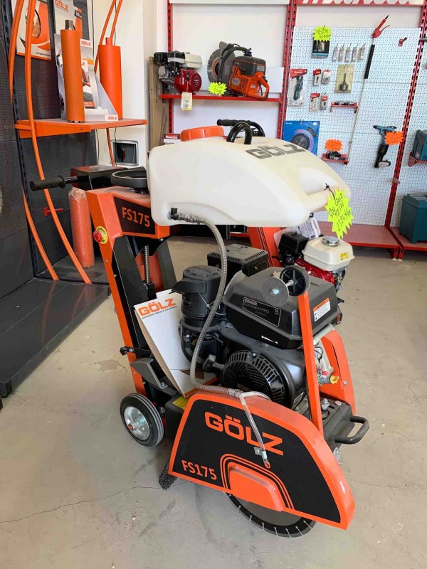 Scie à sol Gölz 13 chevaux neuve sur Pertuis Vaucluse