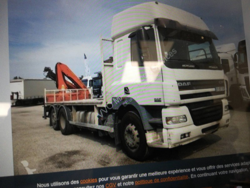 Vente poids lourds d'occasion DAF CF85 460 6.2 cavaillon