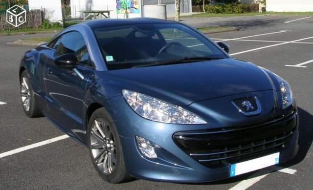 Peugeot RCZ bleue Tuanake d'occasion 