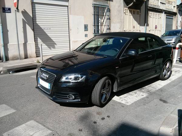 AUDI A3 Cabriolet 2.0 TDI 140 DPF S Line d'occasion à Marseille