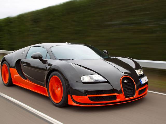 Supercar Bugatti Veyron Supersport, assemblée en Alsace...