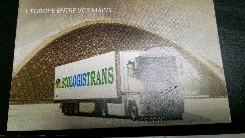 Société de transport frigorifique pour produits pharmaceutiques au  départ de Belgique vers la France  Ecologis trans