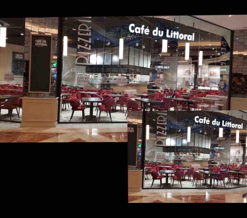 Brasserie chaleureuse , formule plat du jour ou à la carte. Centre commercial Grand littoral Marseille Café du littoral