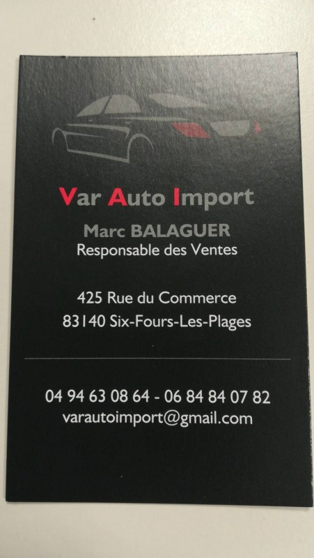 Importation voiture neuf et occasion Six-Fours Var 83 var auto import