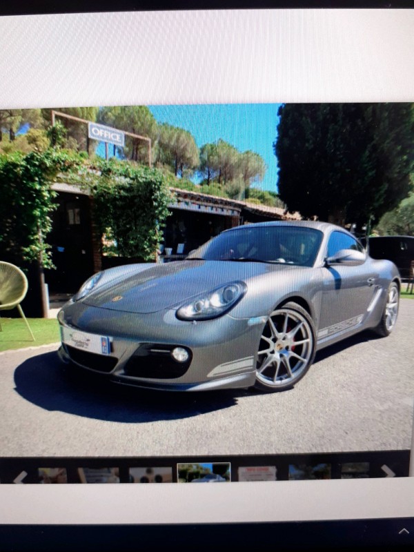 Où trouver une Porsche Cayman 987 3.4 r PDK à Saint-Maximin dans le Var.