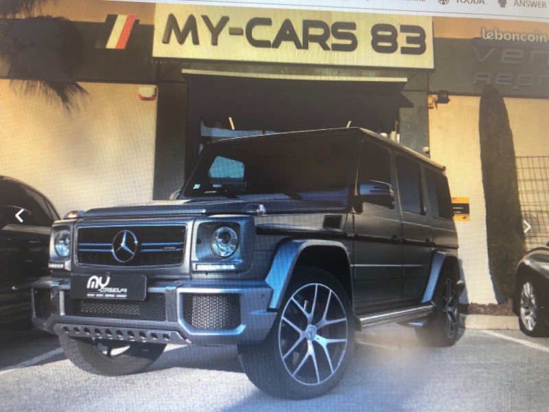 Recherche Mercedes classe G63 AMG à vendre dans le Var