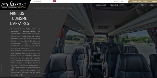 location minibus haut de gamme paca