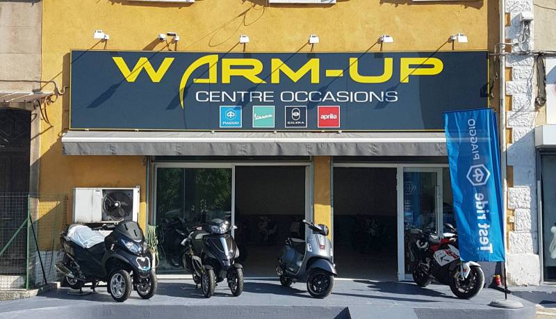 Garage moto pour achat et réparation de deux roues Aubagne Warm-Up