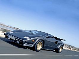 Supercar pour amateurs de belles voitures Lamborghini Countach