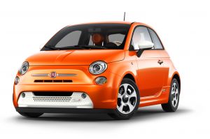 Voiture électrique italienne Fiat e500