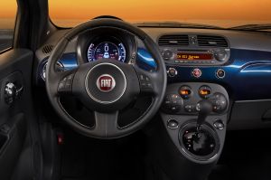 Voiture électrique italienne Fiat e500