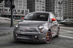 Voiture électrique italienne Fiat e500