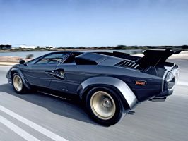 Supercar pour amateurs de belles voitures Lamborghini Countach